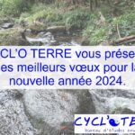 Bureau d etudes environnement CYCL O TERRE voeux 2024